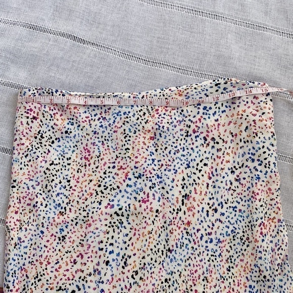 AFRM multicolored long slip skirt. - Picture 6 of 12